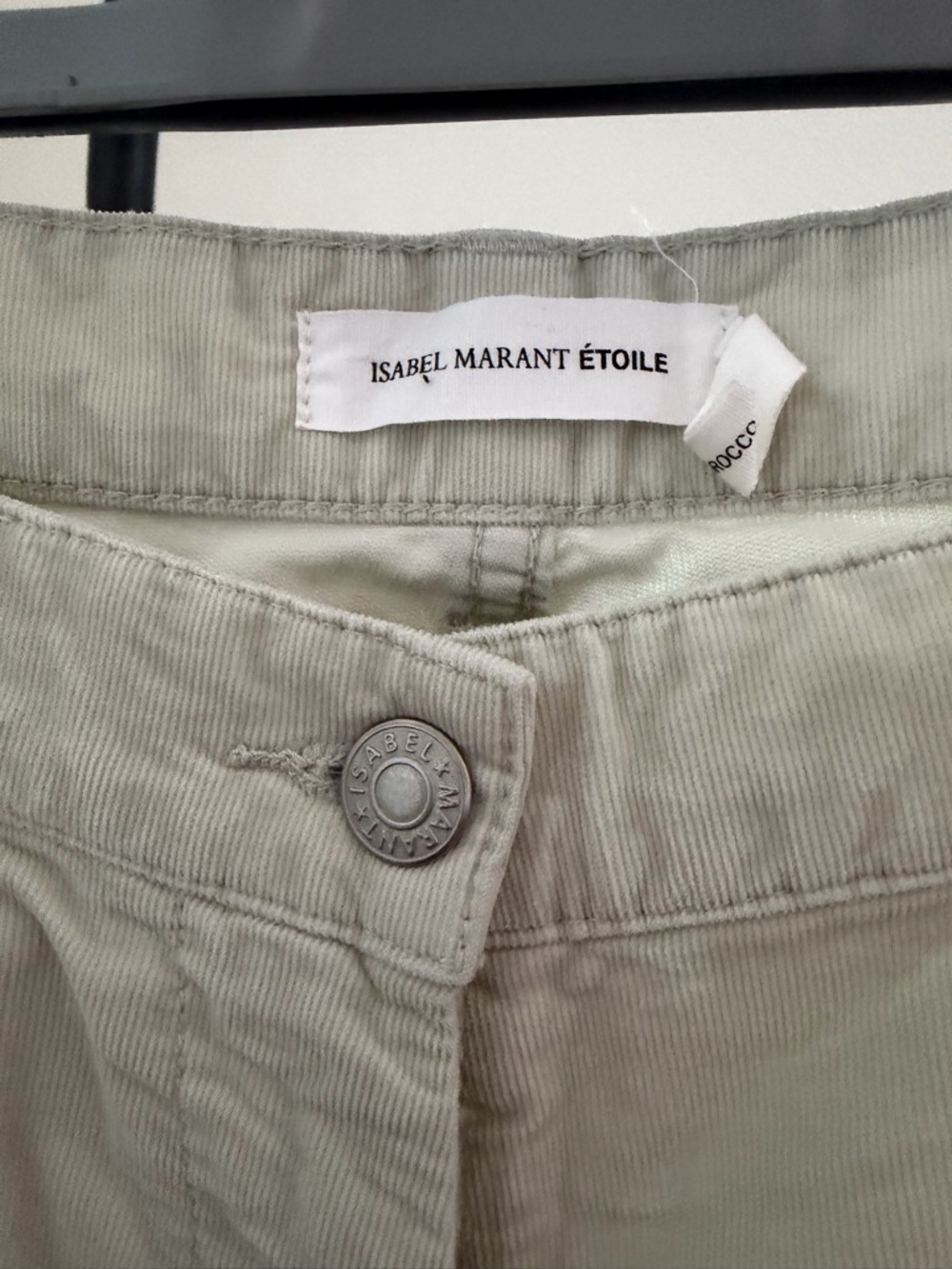 Isabel Marant micro corduroy pants sz 44 - Picture 3 of 6